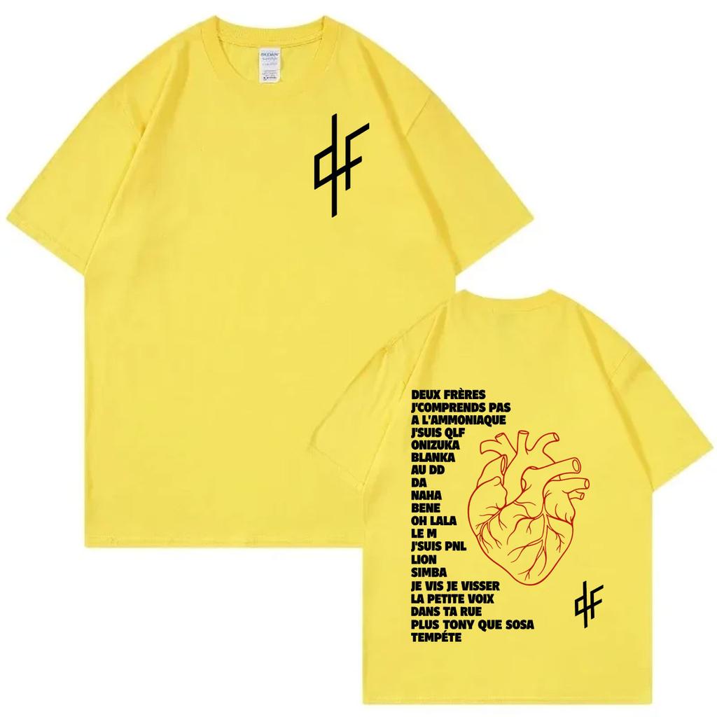 Rapper PNL Double Sided T Shirt Unisex Unisex High Street Fashion Trend Short Sleeve Tshirt Summer Casual Loose 100cotton Tshirts