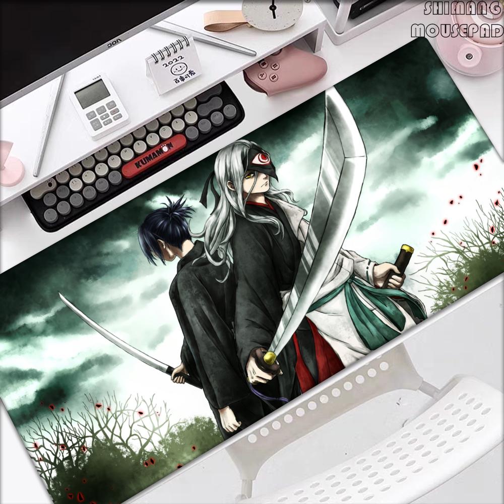 Noragami Night Fight Animation Schöne Muster Büro Computer Schreibtischmatte Tisch Großes Mauspads Laptop Kissen Rutschfest Dekor