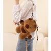 Kids Capybara Doll Plush Backpack Kawaii Animal Plushie Toy Fur Bag Children's Schoolbag Mini Knapsack Bags Gifts for Girlfriend