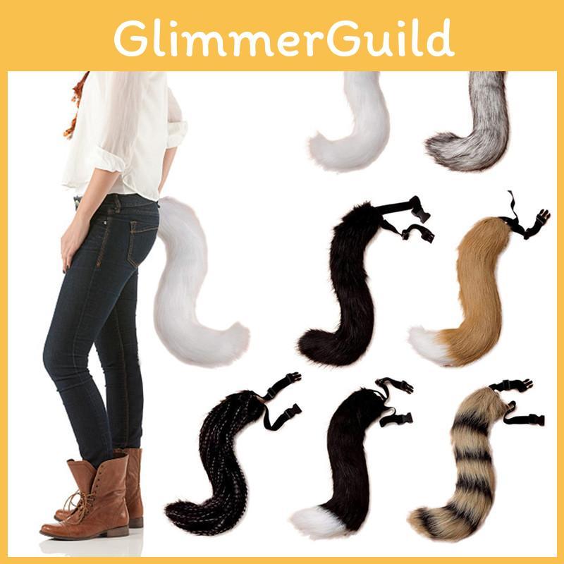 Adjustable Elastic Belt Buckles High-quality Beast Tail For Cosplay And Carnival