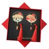 Beijing Tiananmen Metal Bookmark - Custom Engraved Cultural Gift Box