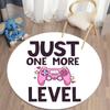 Boys Girls Kids Carpet Floor Bath Mat Living Room Home Decor Carpet Game Round Carpet Game Controller Kids Play Area Carpet