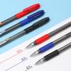 12pcs 0.7mm Oil-based Gel Pen Office Bill Pen Black and Blue Ballpoint Pen