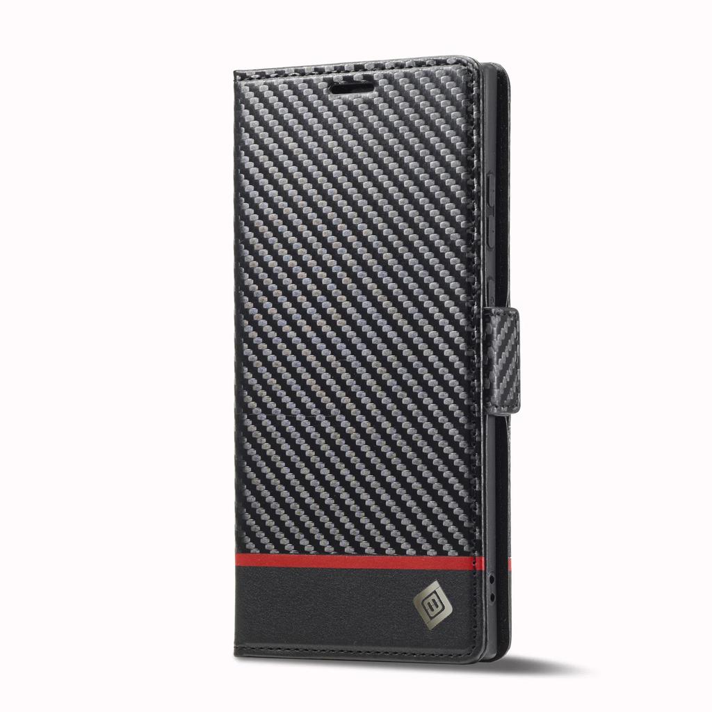 Strong Magnetic Leather Wallet Case For Samsung S25 Ultra S24 Plus S23 FE S22 Plus S21 FE A16 A14 A34 A54 Cards Solt Book Cover