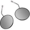 High Definition Clear View Motorcycle Rear View Mirror - Stainless Steel - 2PCS Replacement for Gn125 - Improve Safety and Visibility