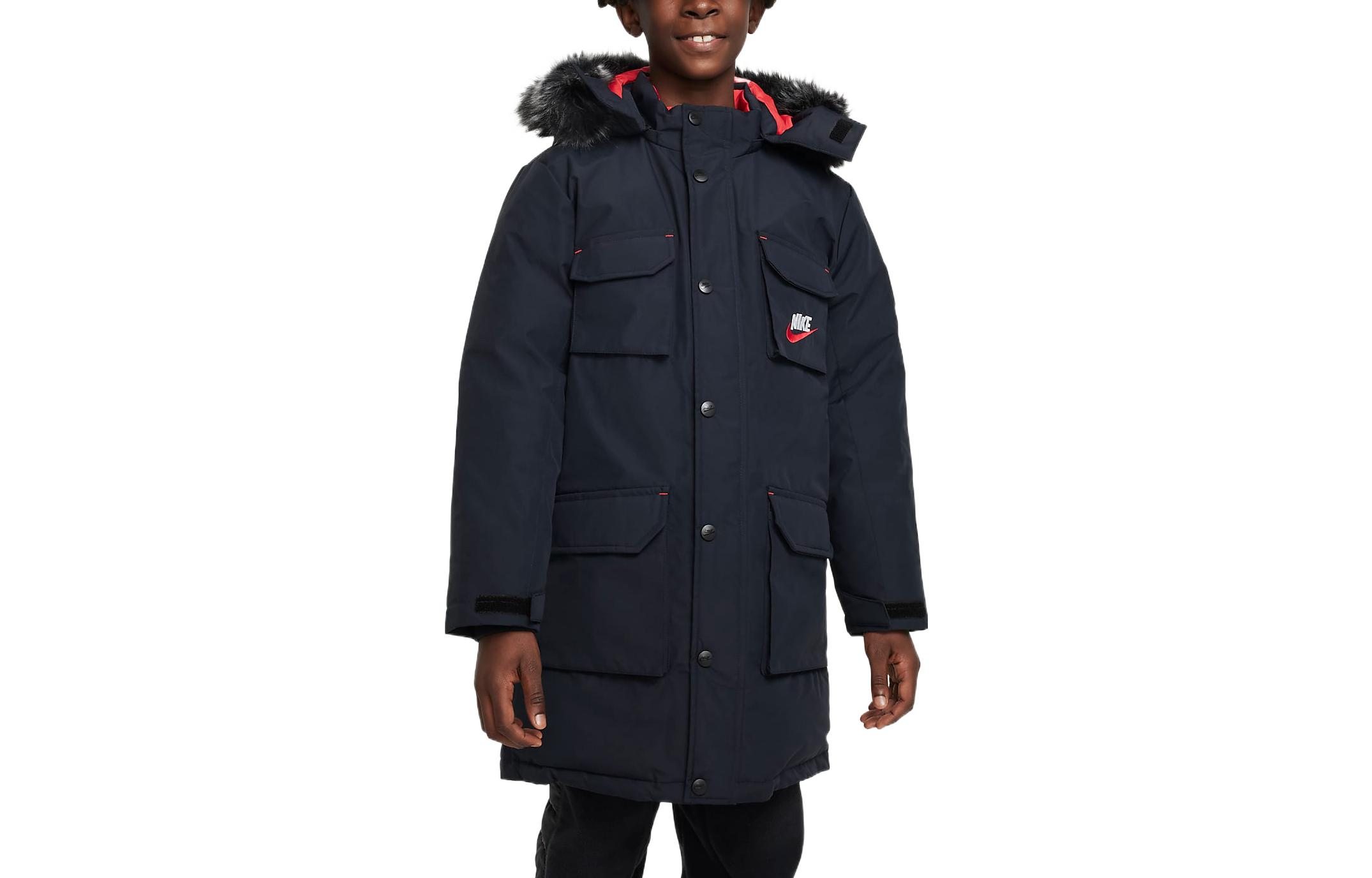 

Nike Kids Padded Jackets Detachable Hood Moderate DZ9724-010 L