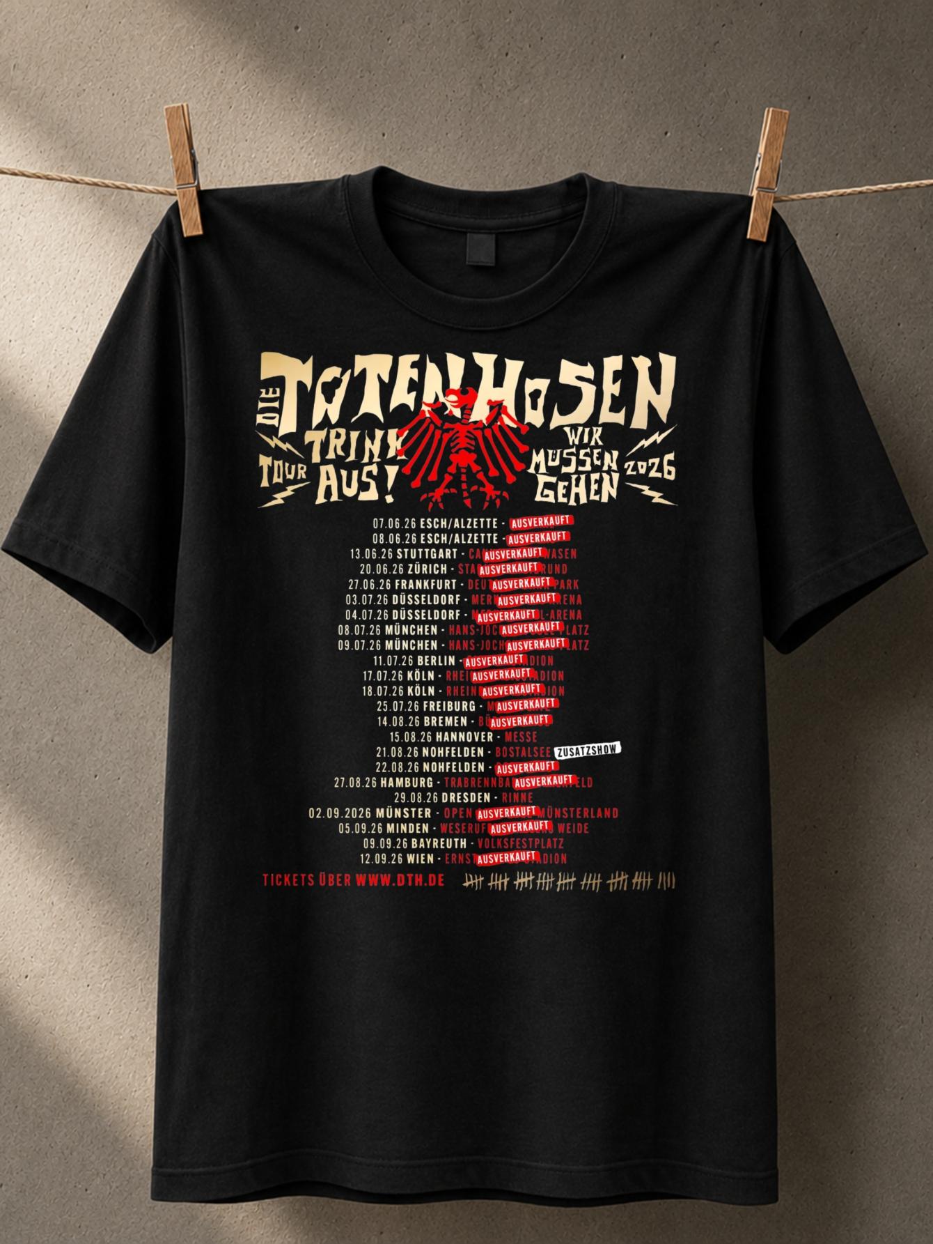 Die Toten Hosen Tūre Compact 2026