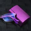 Folding Presbyopia Glasses Includes Eye Box Portable Blue Light Proof High-end Reading Glasses for The Elderly