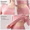 Oudifen Women's 10A Antibacterial Cotton Thermal Underwear Set