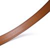 [KIETH] Men's Business Belt, Smooth Leather, Cowhide, Dark Brown, 30mm Width, One Size Fits All, Over 50 Years of History and Craftsmanship, Made In