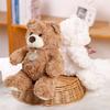 Cute Cartoon Watermelon Brown White Teddy Bear Plush Doll Toy For Gift Children