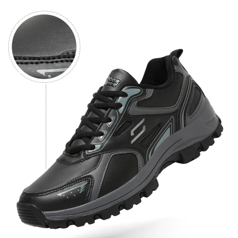 New Men's Tactical Boots Waterproof Climbing Shoes Army Lace Up Work Breathable Anti-Slip Outdoor Male Motorcycle Work Hiking Shoe