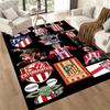 Atletico Madrid Area Rug Perfect For Hallway Balcony Study Room Living Rooms Antislip Rug Anime Office Decor Spiritual Gift