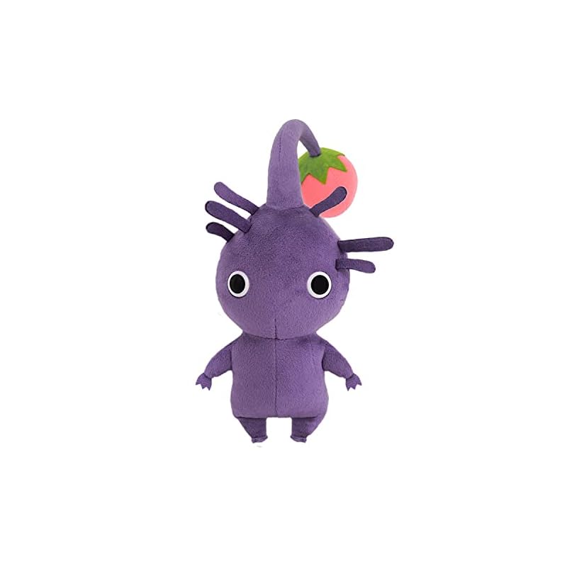 Sanei Boeki ALL STAR COLLECTION Purple Pikmin Plush Toy, W10 X D12 X H21cm, PK08