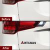 Trójwymiarowe Metalowe Litery Naklejka Emblemat na Błotnik Bagażnik Samochodowy dla Mitsubishi Outlander, Pajero, Lancer – Dekoracja Samochodu