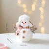 1PC Knitted Handmade Christmas Modern Simplicity Ornament Atmosphere Doll Desktop Plush Multi-element Festival