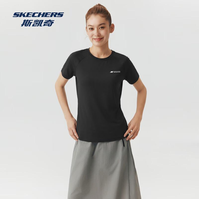 

Skechers Women s Knitted Short Sleeve T-Shirt P226W210 L 95