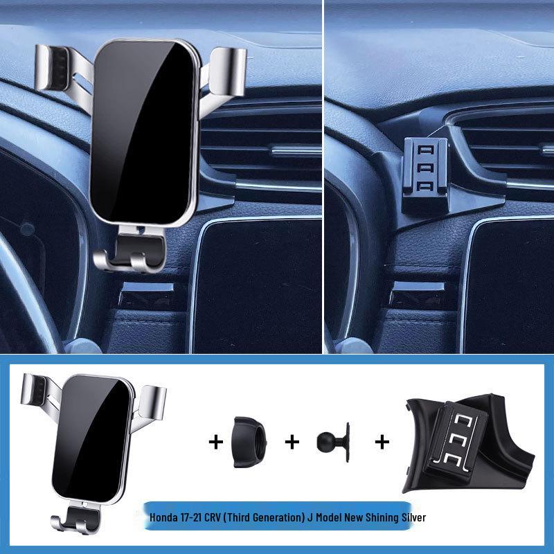 Wireless Charging Car Phone Holder for 17-21 Honda CRV (3rd Gen, Left of Navigation).