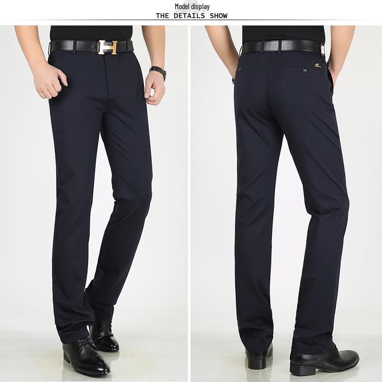 2020 Autumn Men's Korean Style Loose Straight-Leg Dress Pants
