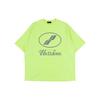 WE11DONE T-shirt Unisexe Vert Néon WD-TP5-19-930-YE