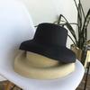 Big Brim Hepburn Wind Straw Hat Sunscreen Beachside Sun Hat Casual Summer Beach Hat  Outdoor