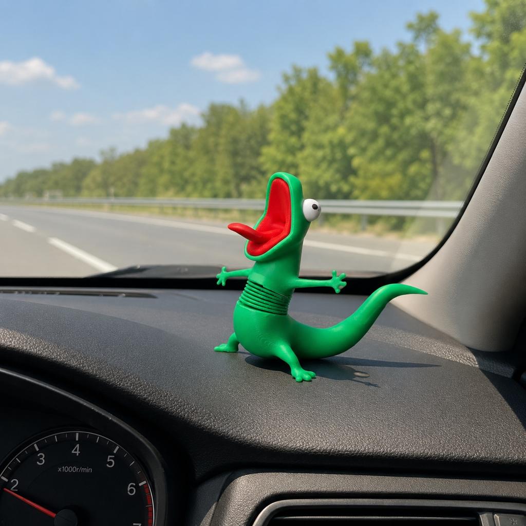 3D Printed Articulated Spring Toy