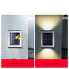 Solar Powered Outdoor Decorative LED Wall Light