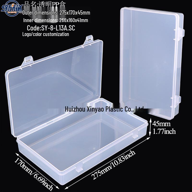Large Capacity A4 File Box with Pen Slot & Clipboard for A5 Paper Storage