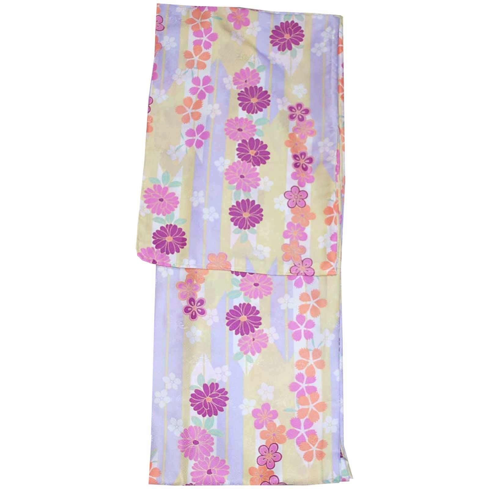 

Washable single fine L floral pattern and arrow pattern blue kimono, coat, pattern, tailored, size, pret, (light -60557-60559)