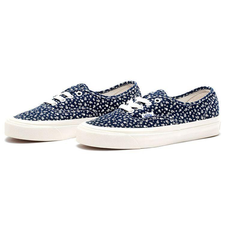 Vans Authentic 44 DX Anaheim Factory - OG Floral Navy Unisex Sneakers Blue VN0A7Q5CNVY