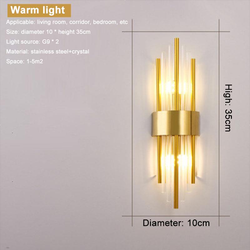 Light Luxury Minimalist Wall Lamp Living Room Bedroom Hotel Bedside Lamp Nordic Style Indoor Lighting Home Decoration Lights