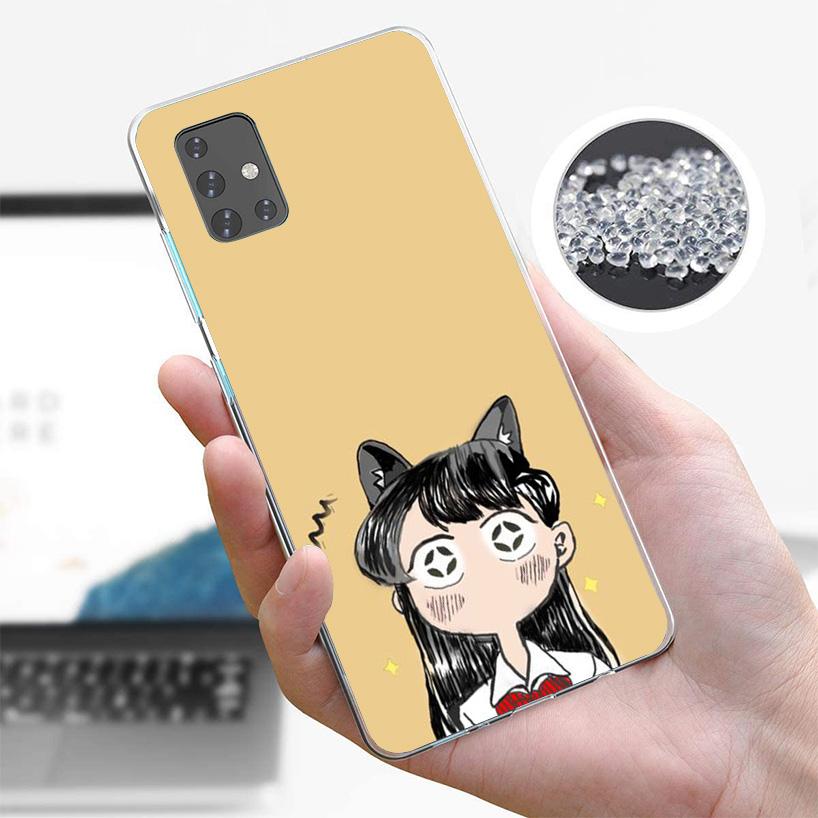 Komi Can't Communicate Cover Phone Case For Samsung Galaxy A12 A22 A32 A52 A72 A02S Phone Case Note 20 Ultra 10 S10 Plus A51 A71