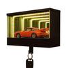 Klíčenka Hanger Infinity Garage Organizér klíčenek s LED světlem Nástěnný stojan na klíčenky k autu Vánoční dárek