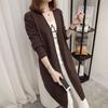 Autumn Winter Knitted Sweater Women Long Cardigan Korean Fashion Female Cardigans Long Sleeve Women Coat Jacket Ladies Outerwear