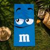 Food Candy Bean Towel Beach Towel, Quick Drying Absorbent Bath Towel for Swim, Gym, Camping, Outdoor Hot