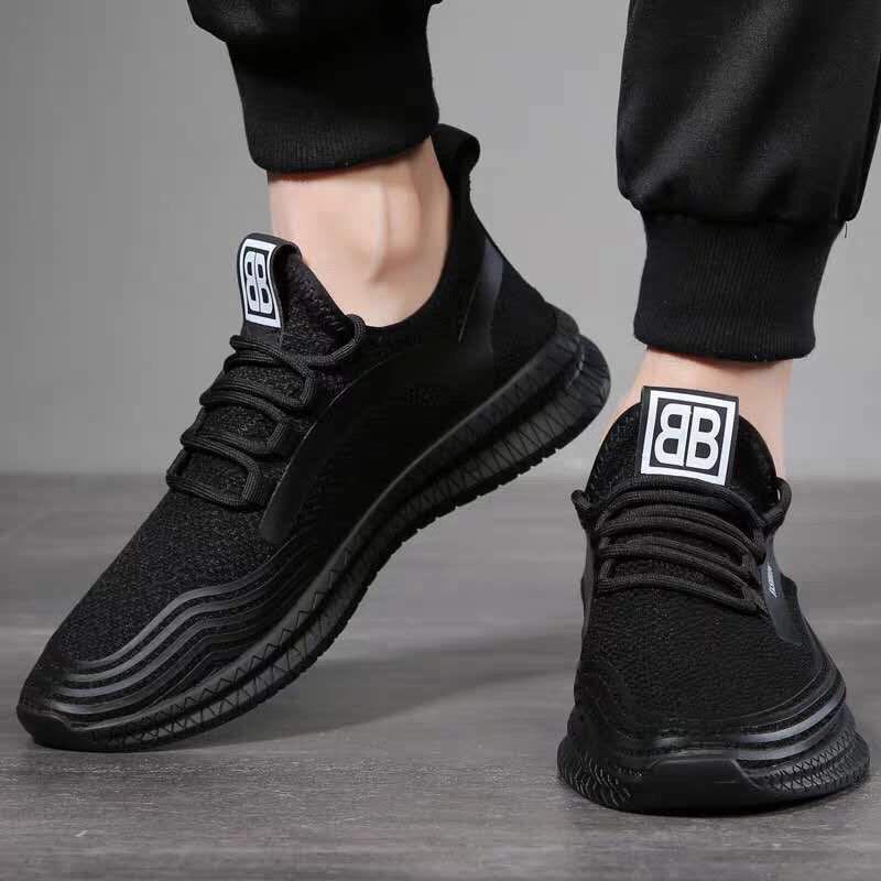 Buty męskie nowa moda siateczkowe oddychające lekkie i wygodne outdoorowe buty sportowe do biegania codzienne casualowe buty