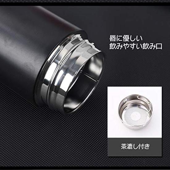 500mL Thermos Mug [Black] Digital Temperature Display, Stainless Steel, Double-Walled Construction, Insulated Water Bottle, Thermos Mug, My Bottle,