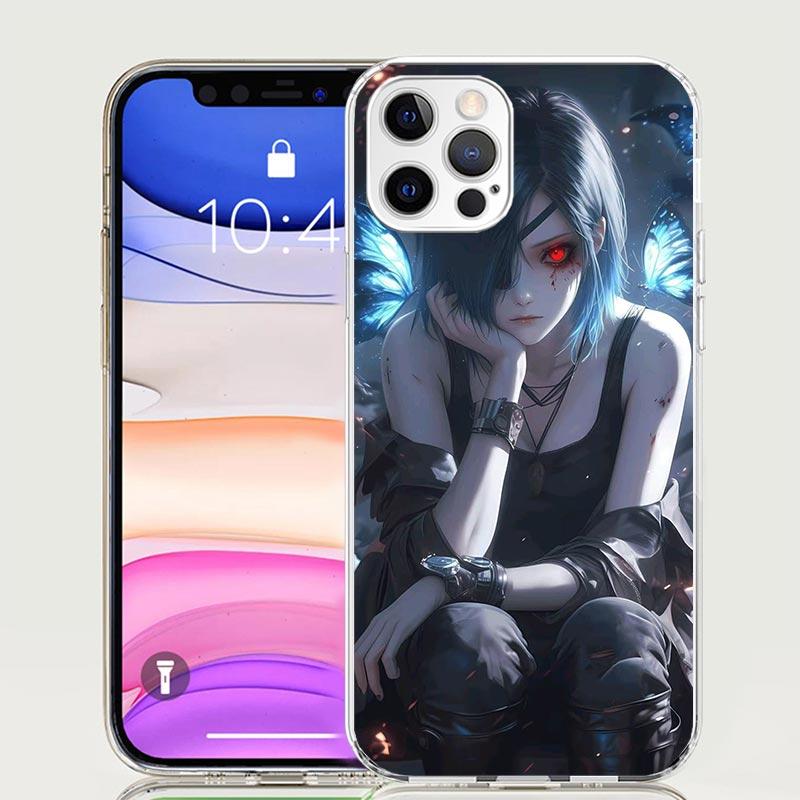 G-Ghoul Tokyo Touka Kirishima Phone Case For iPhone 17 Air 16 15 Plus 11 14 Pro Max 13 Mini 12 7 8 + SE Pattern Art Customized C