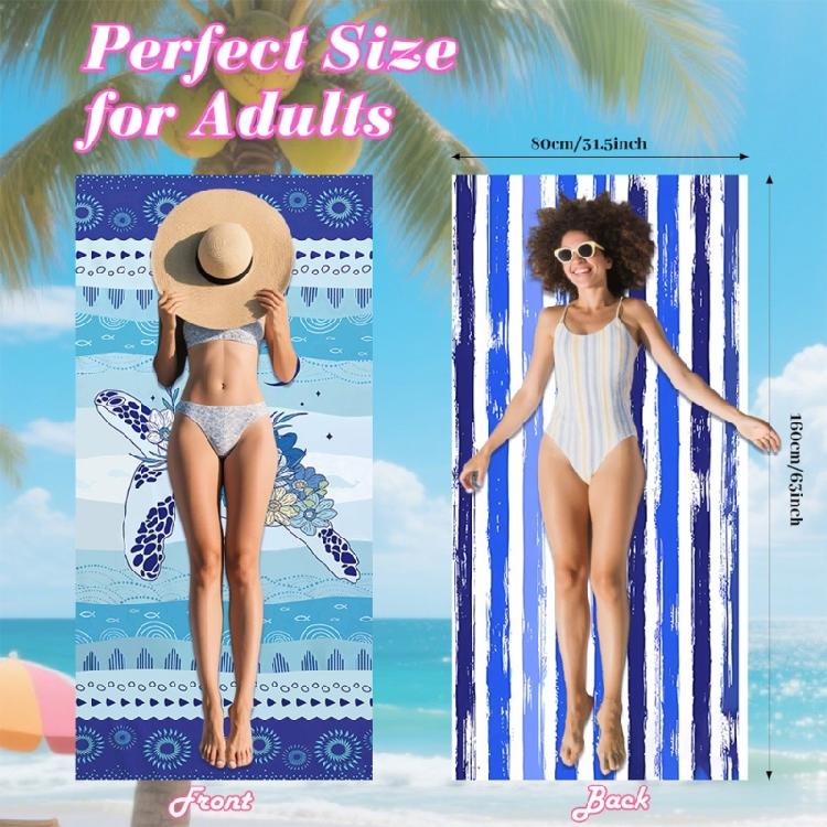 Large Size 80x160cm Microfiber Bath Towel Portable Quick Drying Beach Towel For Adults Beach Pool Gym Easy To Carry