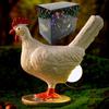 3D LED Hen Night Light with USB, Resin Egg Lamp In Gift Box, Funny Chicken Table Lamp for Easter, Christmas, Birthdays