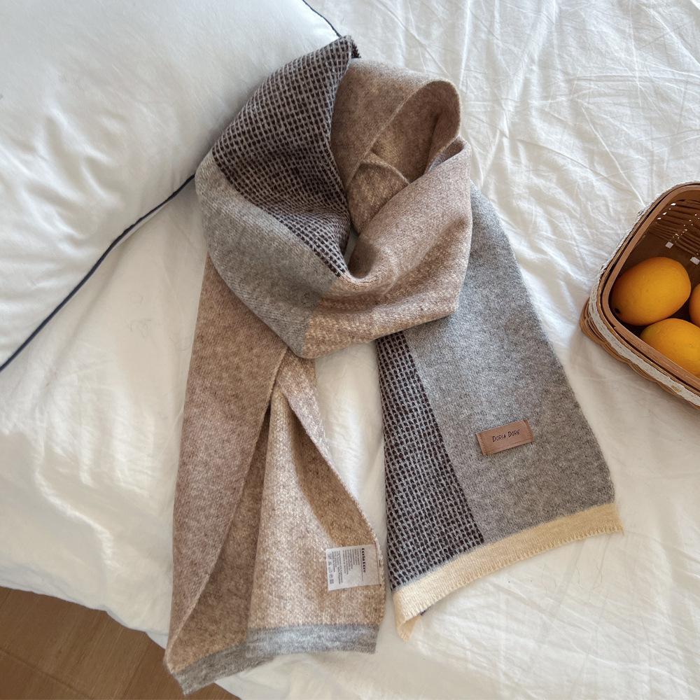 

Decorative Simple Texture Silk Scarf Women S New Style Spring And Autumn Summer Fashion Versatile Headscarf Work Scarf 25*163cm