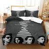 3D Printed Arctic Monkeys Music Band Bedding Set Duvet Cover Bed Set Quilt Cover Pillowcase Comforter King Queen Size Boys Adult