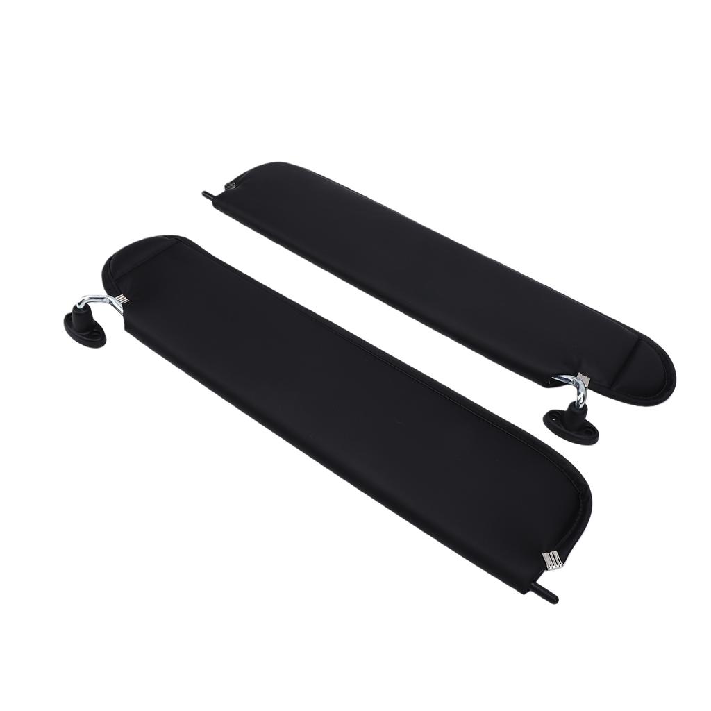 Driver and Passenger Side Sun Visor Replacement for Jeep Wrangler 2003 2006 5HD811X9AC