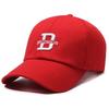 D Letters Embroidery Peaked Cap Outdoor Breathable Men Women Sun Small Show