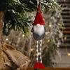 Christmas Gnome Pendant 6pcs Long Leg for Doll Xmas Festival Baby Shower Decorat