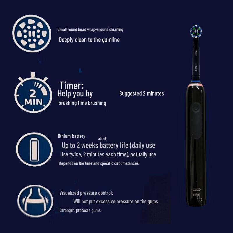 Oral-B Pro Ultra Electric Toothbrush CN Plug (adapter Included)