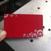 Laser Engravable Colored Aluminum Cards
