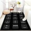 Funny Keyboard Numbers Printed Carpet for Bedroom Living Room Bedside Sofa Floor Mat Modern Home Decor Area Rug Large Size