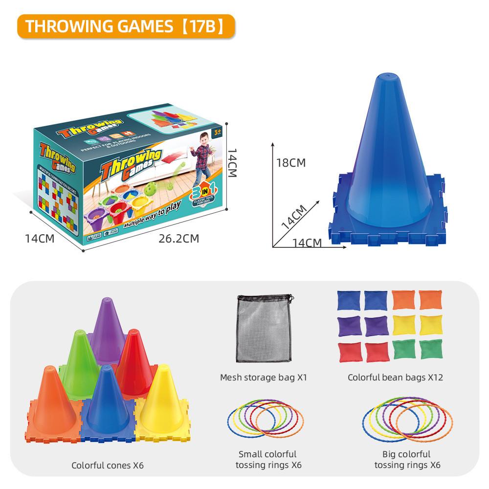 Outdoor Toss Game Set For Family And Kids Party Activities