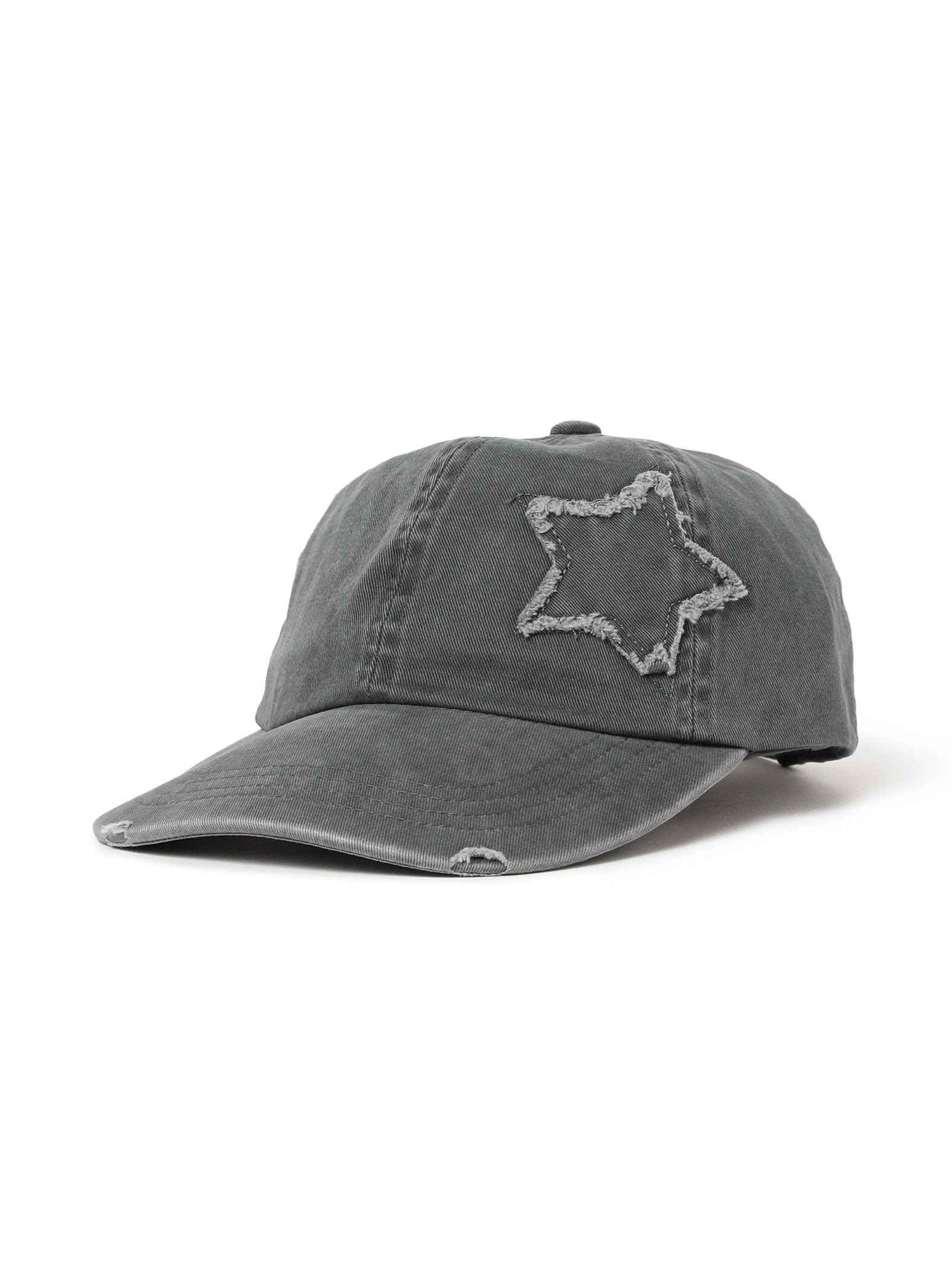 

Ray Beams Women s Star Distressed Cap, Black/Free